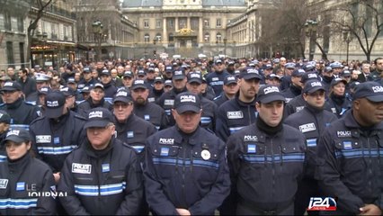 France: les policiers appellés à manifester contre "la haine anti-flic"