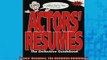 READ book  Actors Resumes The Definitive Guidebook Free Online