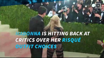 Madonna Hits Back at 'Ageist' and 'Sexist' Critics of Her Met Gala Look