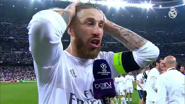 Sergio Ramos y Lucas Vázquez analizaron nuestro pase a la Final de Milán
