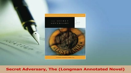 Download  Secret Adversary The Longman Annotated Novel PDF Online