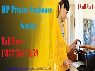 Best solution  HP Printer Customer Service 1-877-761-5159
