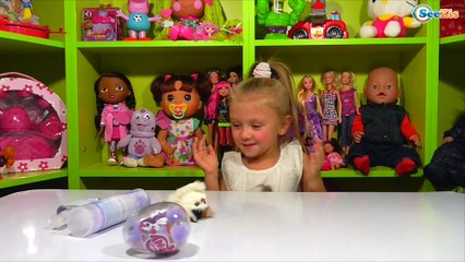 ✔ Ярослава лопает большой шар с сюрпризами. Игрушки для детей / My little Pony / Frozen ✔