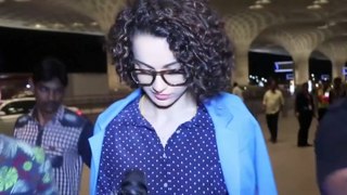 Kangana Ranaut Spotted At Mumbai Airport