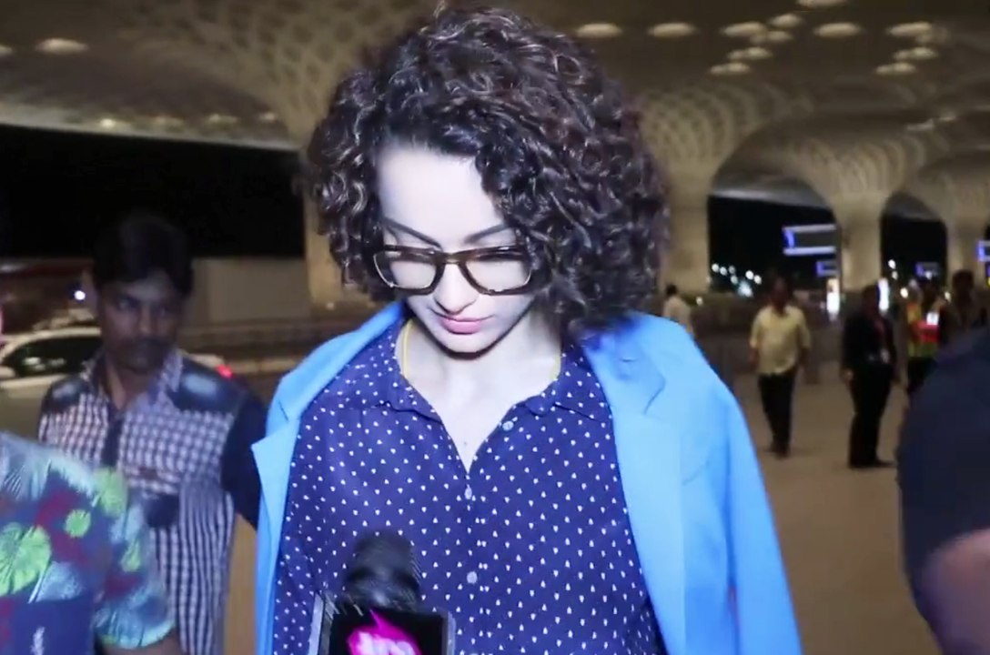 Kangana Ranaut Spotted At Mumbai Airport