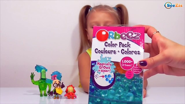 ✔ Фиксики и девочка Ярослава выращивают шарики Орбиз / Girl Yaroslava grows Orbeez balls / VLOG