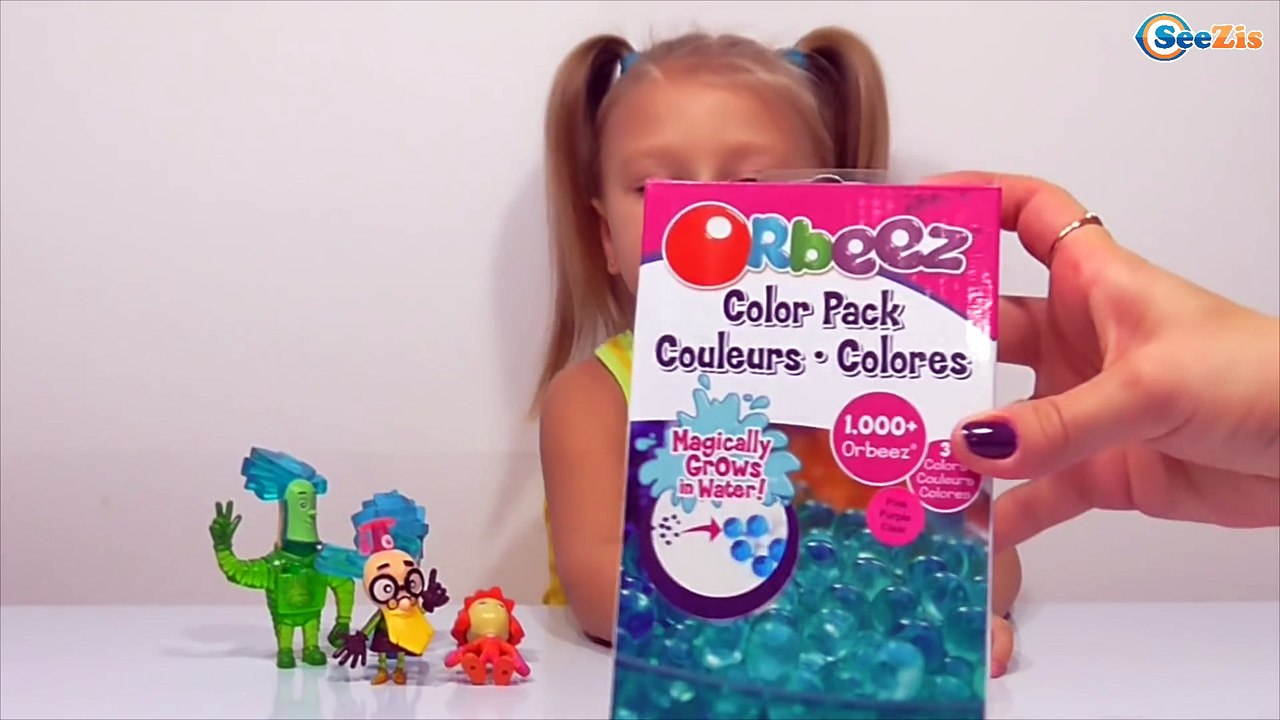 ✔ Фиксики и девочка Ярослава выращивают шарики Орбиз / Girl Yaroslava grows Orbeez balls / VLOG