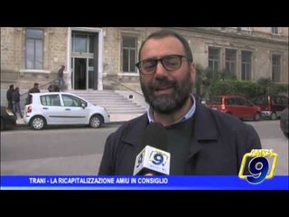Trani | La ricapitalizzazzione di Amiu in Consiglio