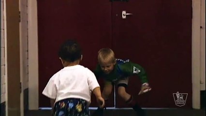 Kasper Schmeichel as a youngster  share video