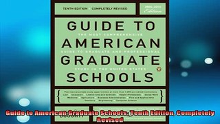 READ book  Guide to American Graduate Schools Tenth Edition Completely Revised Full EBook