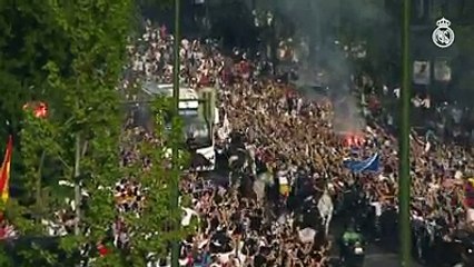 Hãy xem cổ động viên Real Madrid C.F. ăn mừng như thế nào... sau chiến thắng đêm qua!