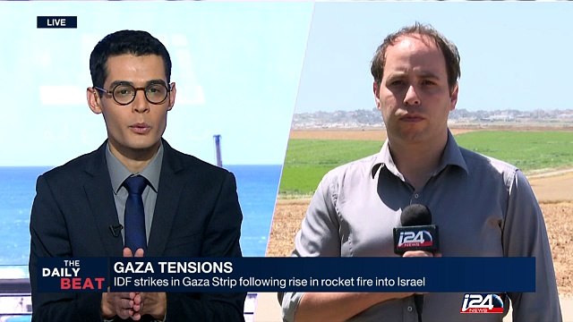 IDF strikes in Gaza Strip following rise in rocket fire into Israel