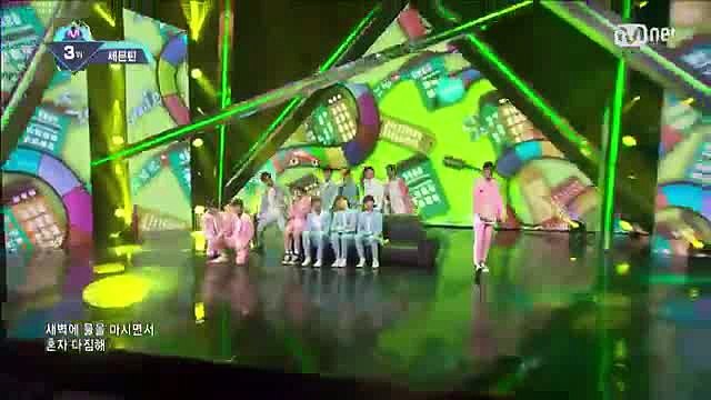 Seventeen - Pretty U M COUNTDOWN 160505 EP.472