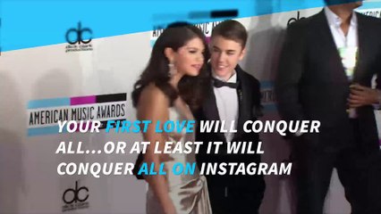 Justin Bieber's kiss to Selena wins Instagram