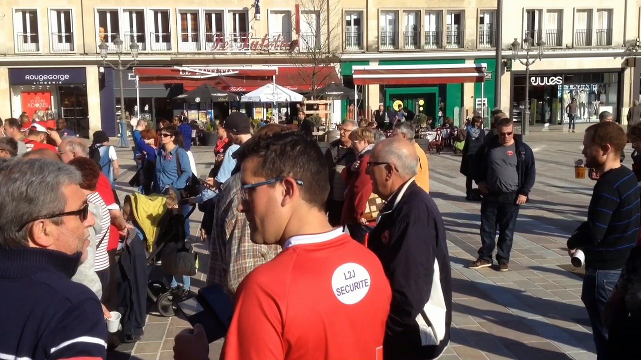 Beauvais: rassemblement de soutien au Bouc volley