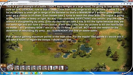 Forge of Empires - Basic Combat Mechanics