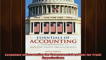 READ book  Essentials of Accounting for Governmental and NotforProfit Organizations  FREE BOOOK ONLINE