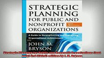 EBOOK ONLINE  Strategic Planning for Public and Nonprofit Organizations text only 3rd Third edition  BOOK ONLINE
