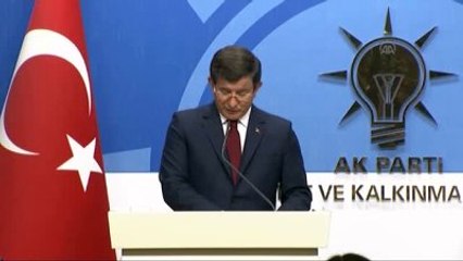 Davutoğlu: "Yaptığımız İstişarelerle 22 Mayıs Günü Olağanüstü Kongreye Gitme Kararı Aldık"