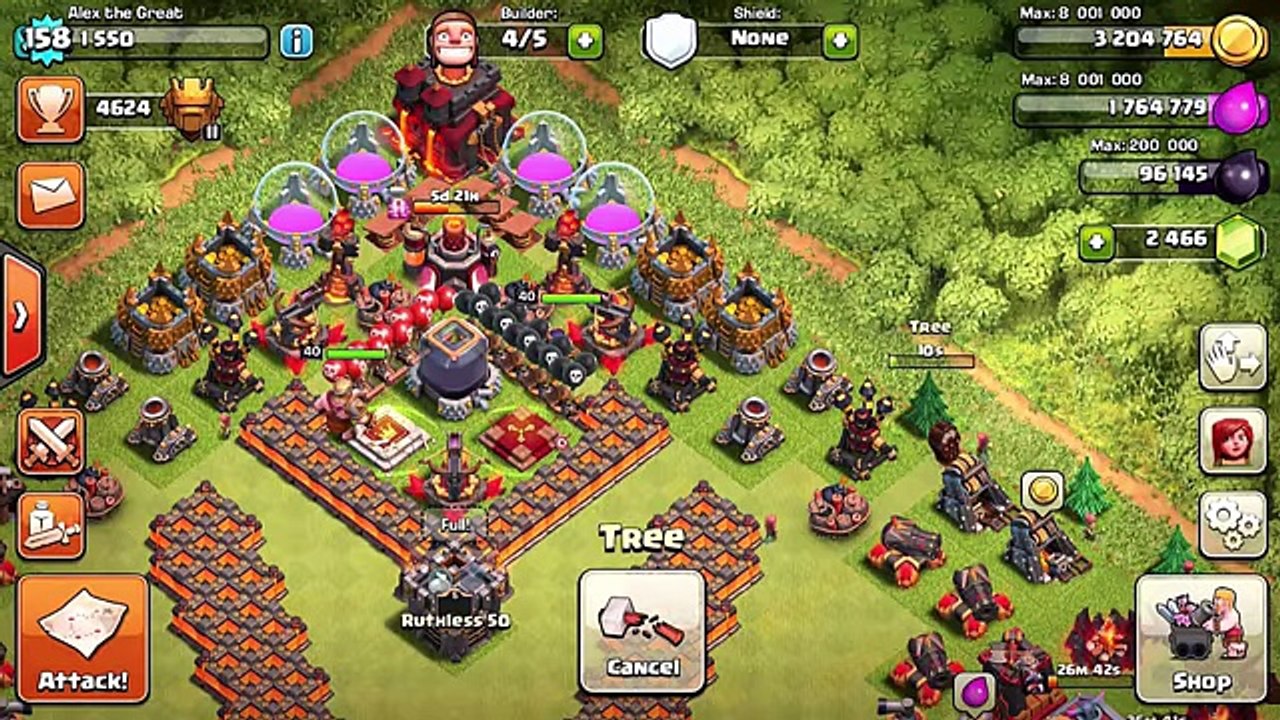 Clash of Clans - NEVER ENDING GEM BOX GLITCH (GHOST TREES GLITCH) - YouTube