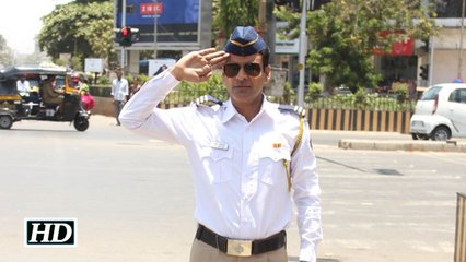 Watch Manoj Bajpayee turns traffic cop for a day