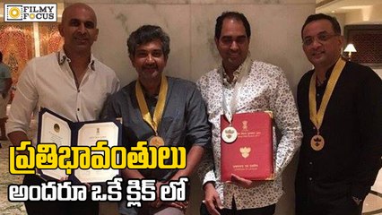SS Rajamouli and Krish Receive 63rd National Film Awards - Filmyfocus.com