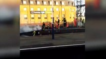 Vauxhall station fire hits London commuters