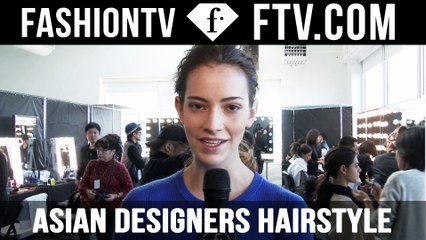 Asian designers Hairstyle NY Fashion Week 2017 | FTV.com