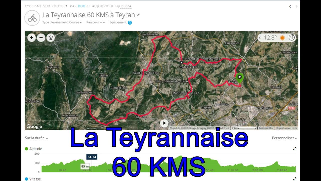 La Teyrannaise 60kms