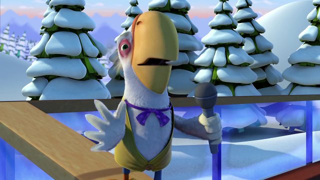 Белка и Стрелка. Спортивная команда - На крыло