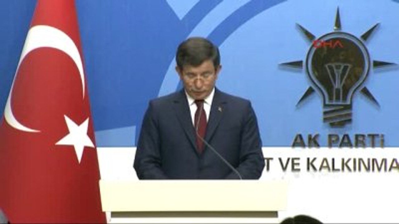 Başbakan Davutoğlu Kongrede Bu Şartlar Altında Aday Olmayı Düşünmüyorum