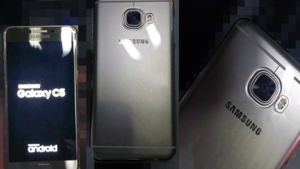 Galaxy C5 leaked Pictures Show Metal Build