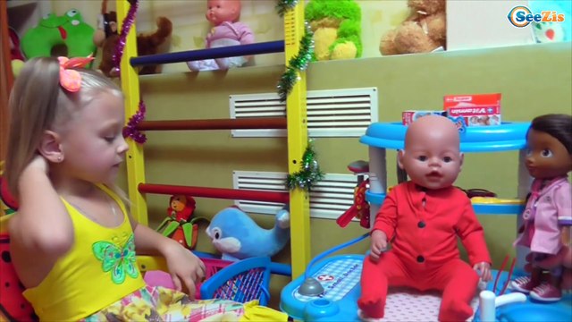 ✔ Кукла Беби Борн и Ярослава на приеме у врача / Doll Baby Born With Yaroslava visit a doctor ✔