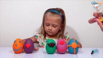 ✔ Плей До. Яйца с сюрпризом от Ярославы. Видео для девочек / Play Doh / Surprise Eggs Toy for Kids ✔