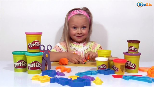 ✔ Плей До. Зоопарк из пластилина от девочки Ярославы / Play Doh Zoo from Yaroslava / Toys for kids ✔