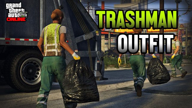 GTA 5 Online: Save Trashman Outfit after patch 1.33 (PS4, XB1, PC)