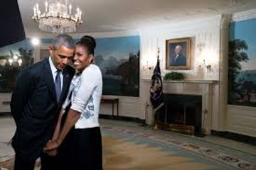 Celebrating Star Wars Day or RnB Friday Eve? Either way, I heart emoticon the Obamas!