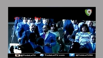 LA LLEGADA DEL PRESIDENTE DANILO MEDINA A LA LINEA 2 DEL METRO-COLOR VISION-VIDEO