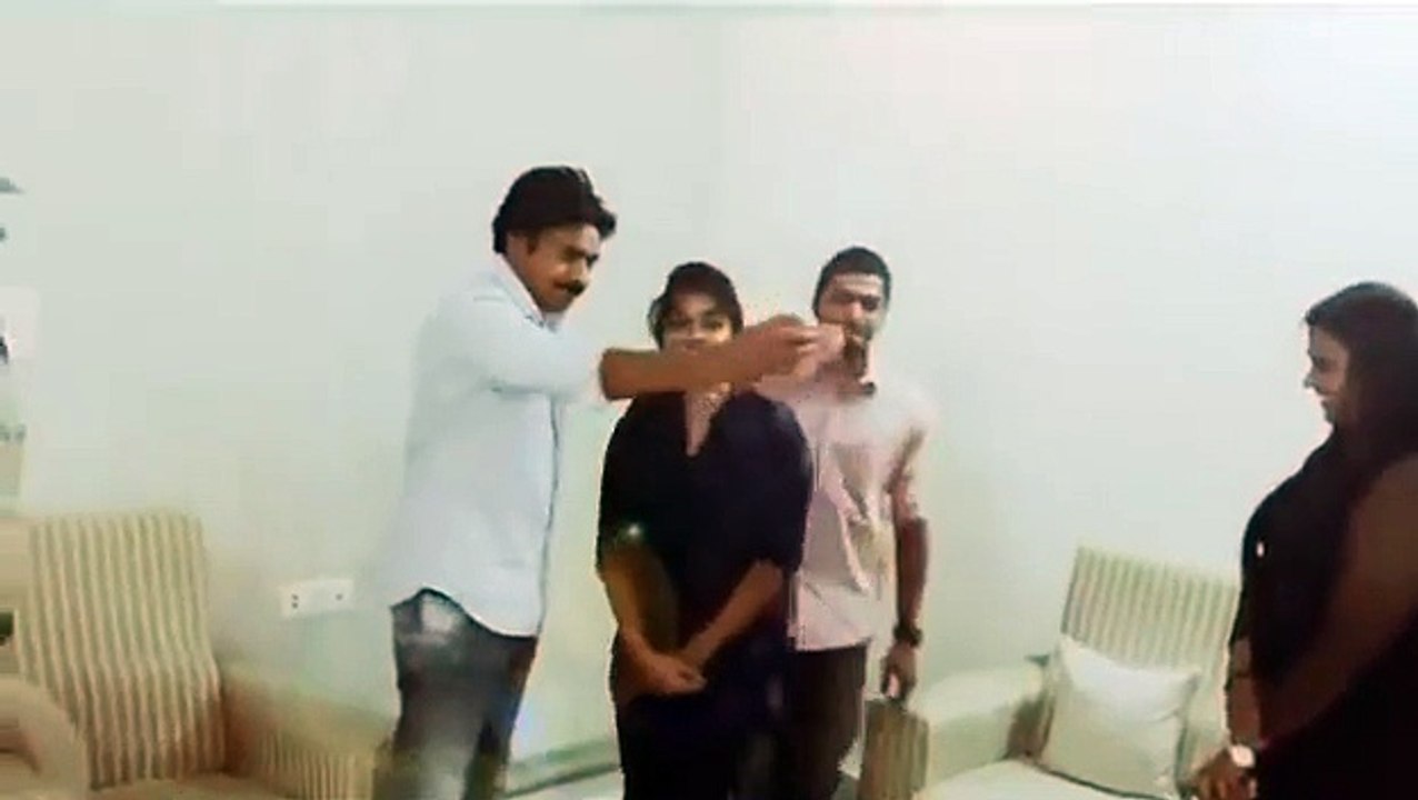 pawan with fans
