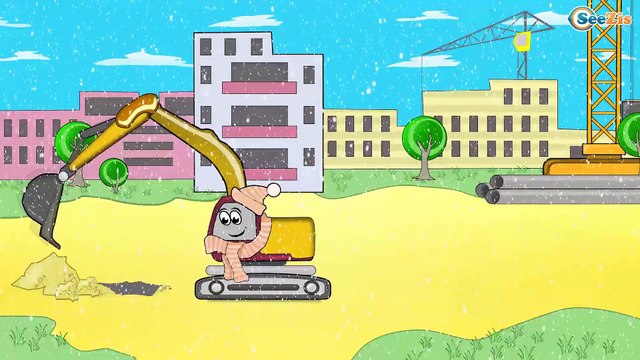 ✔ Мультики про машинки Все Серии Подряд / Кран / Строительная Площадка / Cars Cartoons for kids ✔