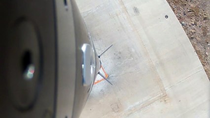 Une GoPro fixée sur une fusée au décollage