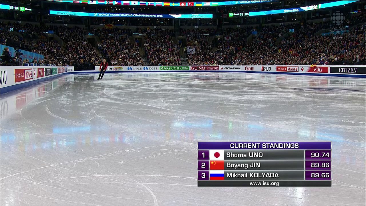 Javier FERNANDEZ - SP - ISU World Championships 2016