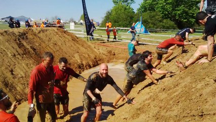 The Mud day Paris : la boue