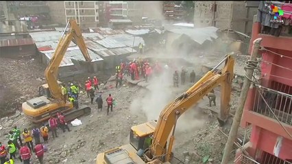 Woman Rescued After Six Days Under Rubble