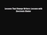 Book Lessons That Change Writers: Lessons with Electronic Binder Full Ebook