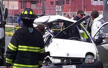 Un muerto y dos heridos saldo de accidente de tránsito