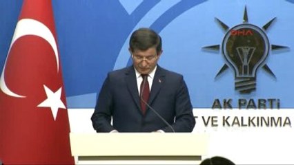 Başbakan Davutoğlu Kongrede Bu Şartlar Altında Aday Olmayı Düşünmüyorum