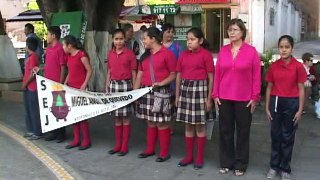 CELEBRACION DEL 5 DE MAYO EN LA PLAZA PRINCIPAL DE ATOTONILCO.