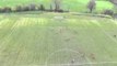 Drone Footage Shows Incredible Free Kick by Irish Amateur Soccer Team