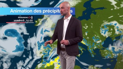 Prévisions météo pour la journée du vendredi 6 mai